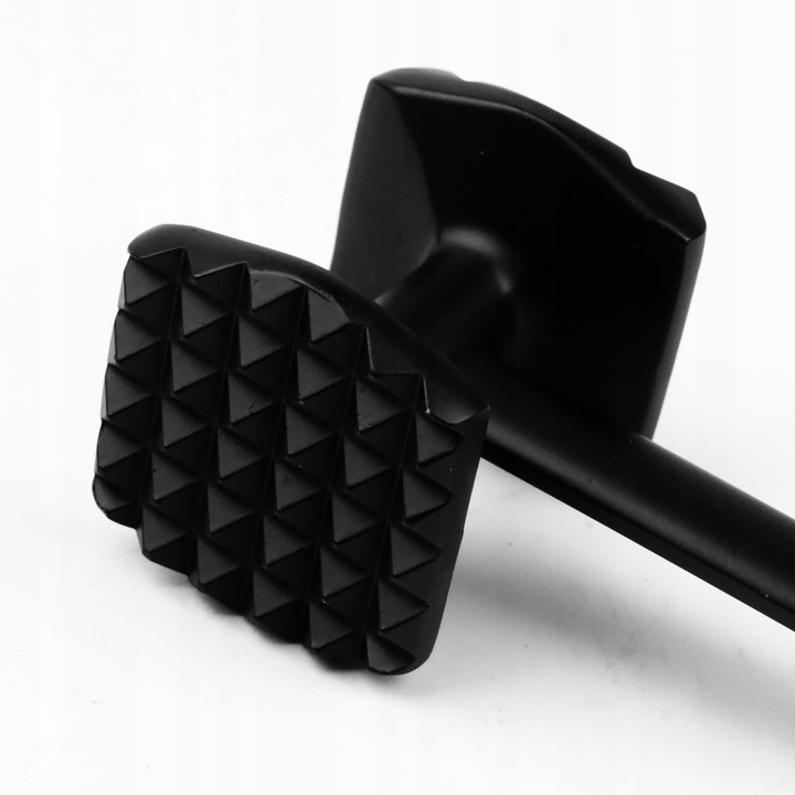 TŁUCZEK DO MIĘSA ZIEMNIAKÓW CZARNY METALOWY SOLIDNY TŁUCZEK 23 cm