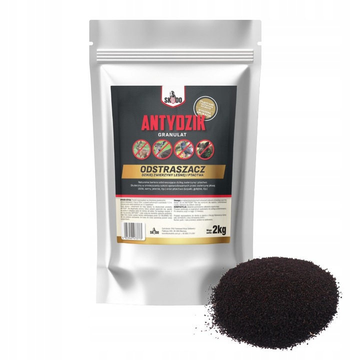 Granulat - odstraszacz, sarny, jelenie, dziki, ptaki, zające 2 kg