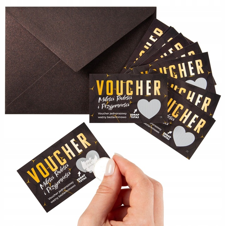 KUPON ZDRAPKI HOT X10 PREZENT NA DZIEŃ CHŁOPAKA MĘŻCZYZN FACETA