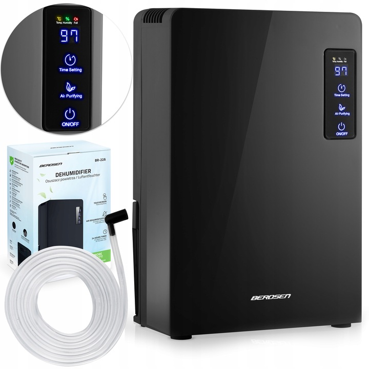 OSUSZACZ OCZYSZCZACZ POWIETRZA POCHŁANIACZ WILGOCI LAMPA UV 2200 ml