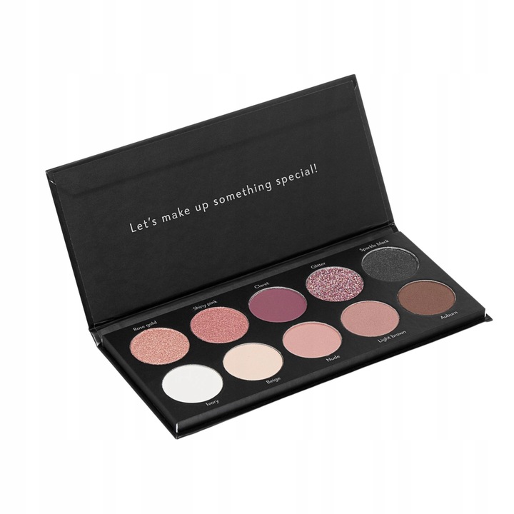 PALETKA CIENI DO POWIEK trwałe paleta CIENI matowe błyszczące NUTRIDOME