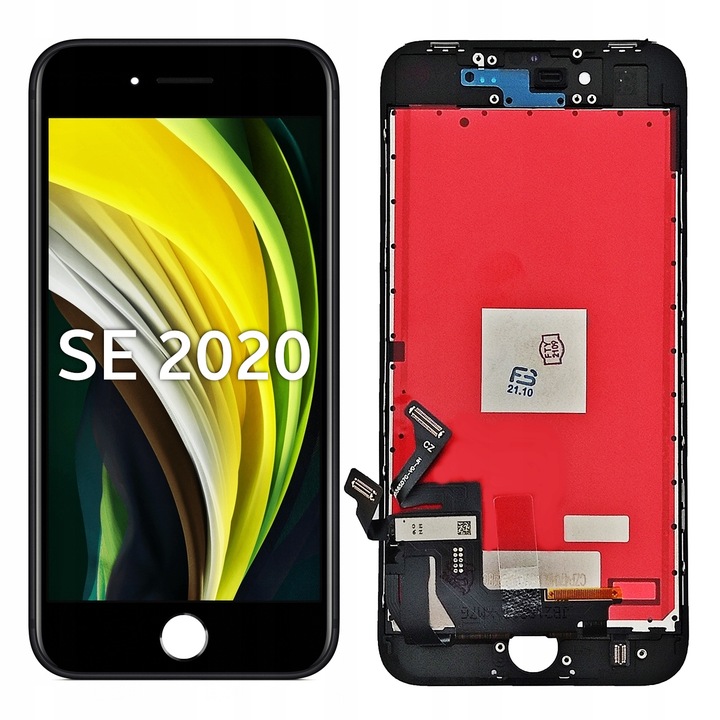 WYŚWIETLACZ EKRAN LCD DO IPHONE SE 2020 CZARNY