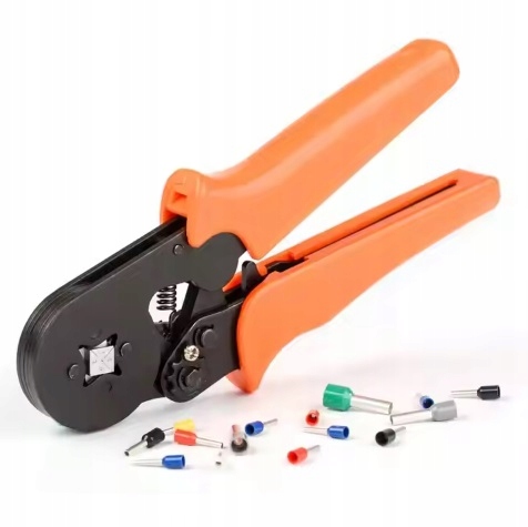 ZACISKARKA DO TULEJEK ŚCIĄGACZ IZOLACJI PRASKA DO KABLI + TULEJKI