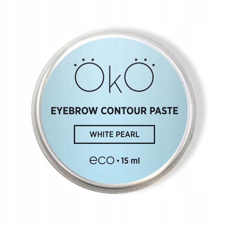 Pasta do konturowania brwi OKO Eyebrow Contour Paste White Pearl, 15ml