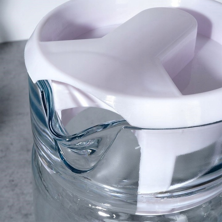 Dzbanek NA NAPOJE wodę sok lemoniadę do napojów szklany z pokrywką