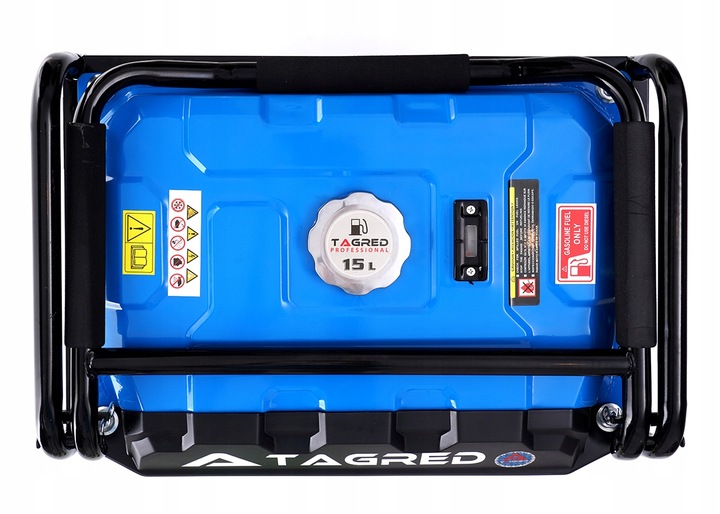 AGREGAT PRĄDOTWÓRCZY PRĄDU TAGRED 5600W AVR NA KÓŁKACH