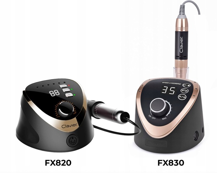 Frezarka Do Paznokci Manicure Pedicure Hybrydy Żele Mocna 65W Clavier