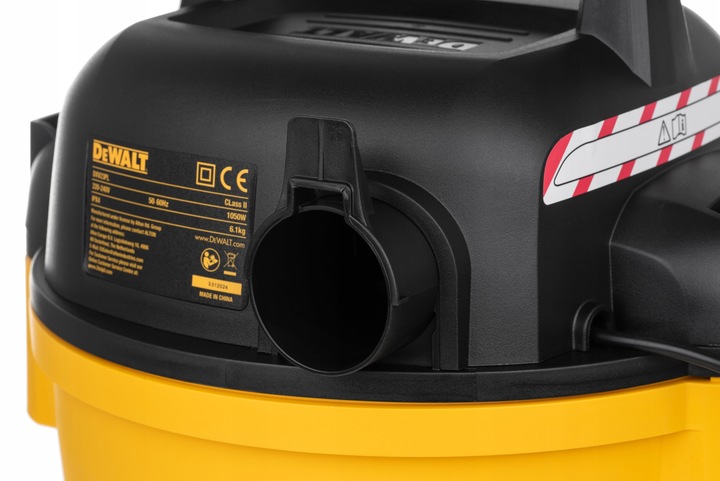 DEWALT ODKURZACZ PRZEMYSŁOWY BEZWORKOWY Z DMUCHAWĄ SUCHO I MOKRO 23L