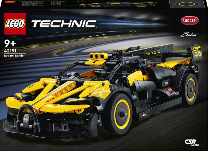 LEGO TECHNIC BUGATTI BOLIDE 42151 SAMOCHÓD WYŚCIGOWY LEGO ZESTAW PREZENTOWY
