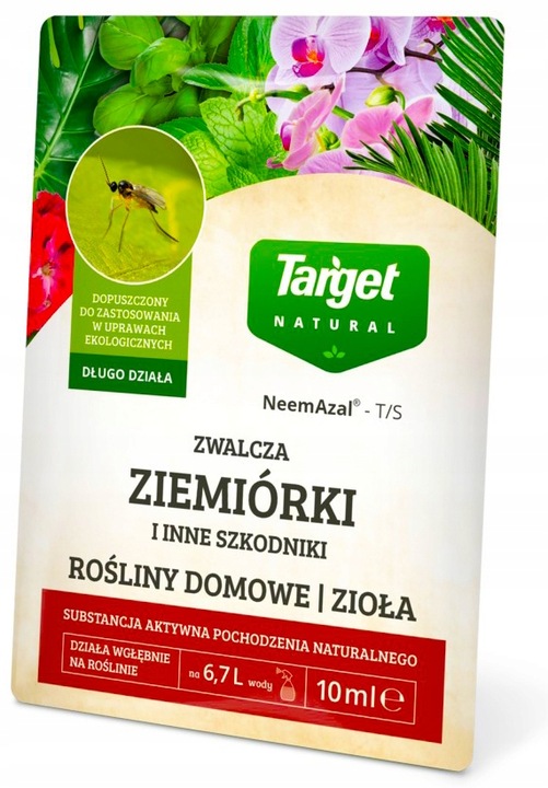 NEEMAZAL TARGET 10ml NA ZIEMIÓRKI I INNE SZKODNIKI ROŚLIN DOM I IGRÓD