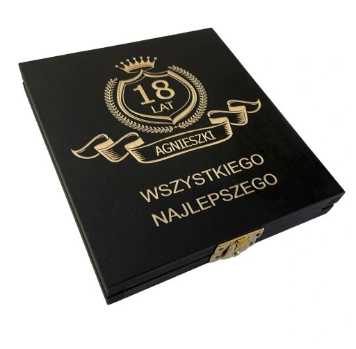 PUDEŁKO NA PIENIĄDZE PREZENT URODZINY 18 -100 LAT