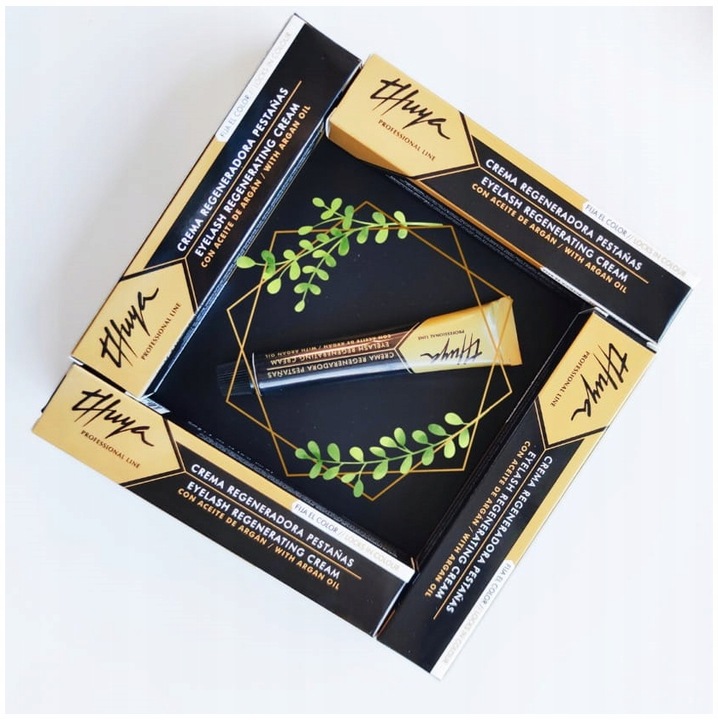 Thuya Eyelash Arganowy Regenerują Krem do rzęs i brwi, z olejkiem 15 ml