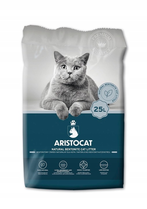 ARISTOCAT Bentonite Plus żwirek bentonitowy 25 l