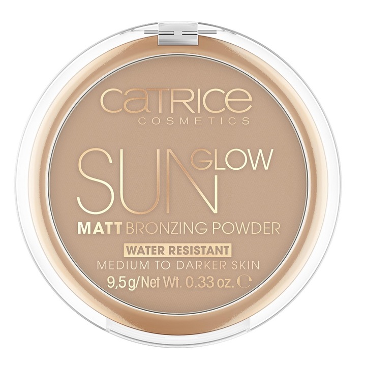 Catrice Sun Glow Matt bronzer matowy 035 Universal Bronze