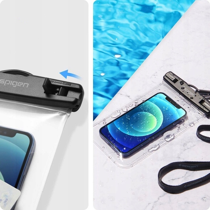 SPIGEN WODOODPORNE ETUI na iPhone 8 SE XS XR 11 12 13 14 15 / mini Pro Max