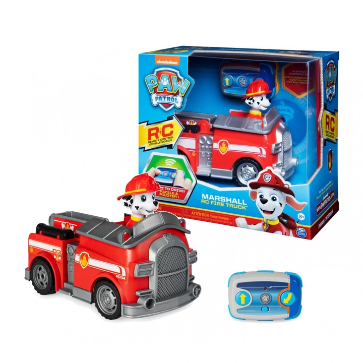 PSI PATROL MARSHALL POJAZD STRAŻ ZDALNIE STEROWANY