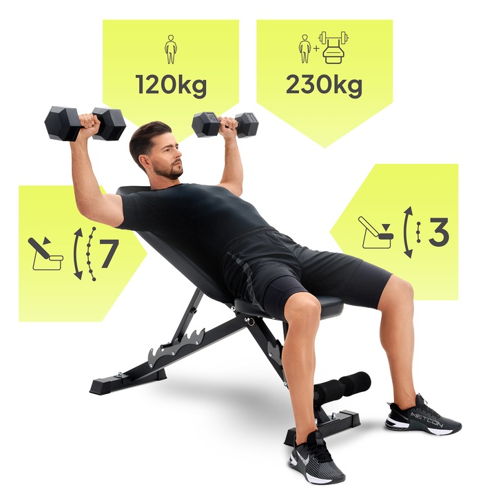 Ławka Treningowa do ćwiczeń Ławeczka prosta regulowana Składana Zipro