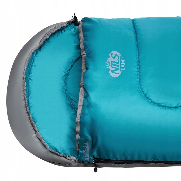 ŚPIWÓR TURYSTYCZNY DUŻY 205cm LEKKI KOŁDRA CIEPŁY