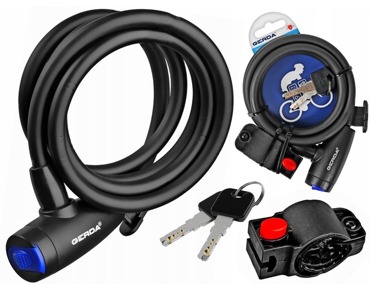 Zapięcie Gerda Flex Max 1800/12T czarne