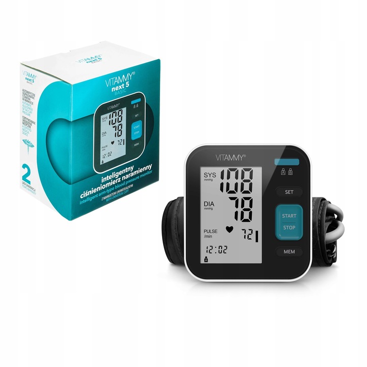 CIŚNIENIOMIERZ NARAMIENNY NEXT 5 BASIC ARYTMIA USB