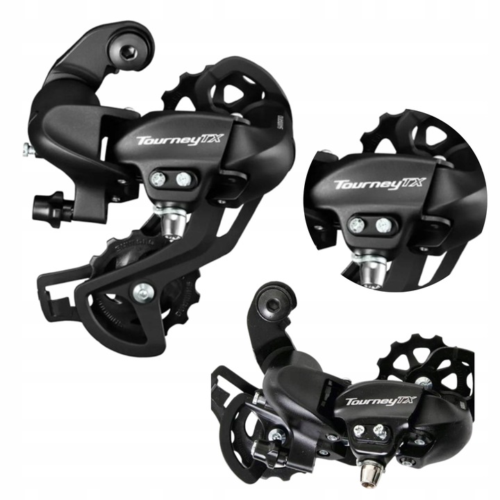 Przerzutka rowerowa tylna Shimano Tourney RD-TX800 SGS 6/7/8s mtb/trekking