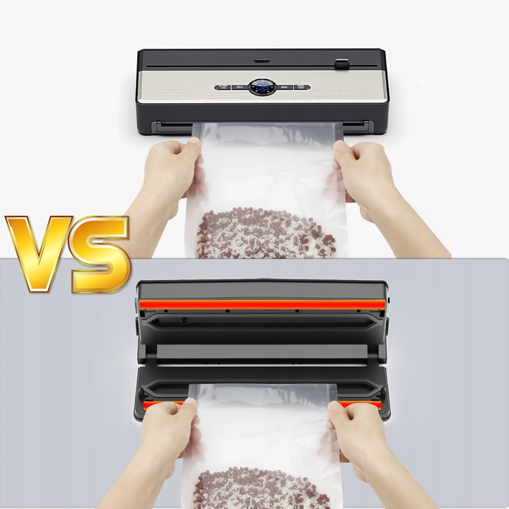 ZGRZEWARKA PRÓŻNIOWA PAKOWARKA DO ŻYWNOŚCI AUTOMATYCZNA+WORKI i FOLIA