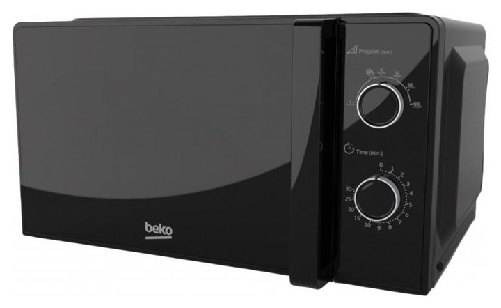 Kuchenka mikrofalowa CZARNA wolnostojąca BEKO 700W 20l MIKROFALÓWKA