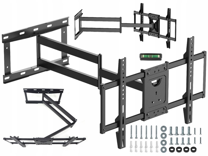 Uchwyt TV Dlugie ramie 85cm Wieszak do Telewizora 32-64 cale narożny