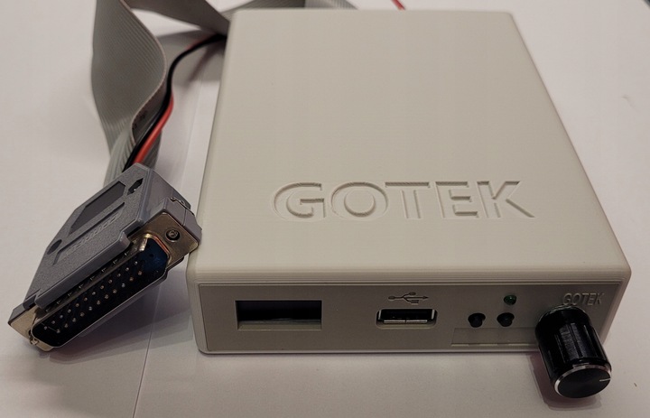 Emulator Stacji dyskietek Gotek w obudowie OLED Encoder do Amiga