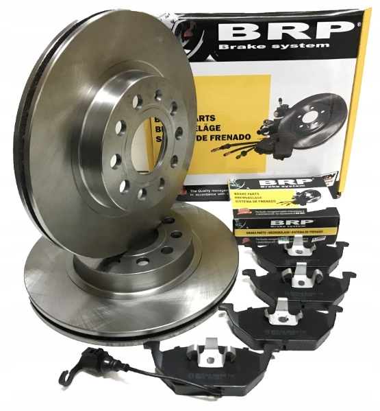 Tarcze Klocki PRZÓD Audi A3,VW Golf 5 6 Seat Altea Skoda Octavia 2 (280mm.)