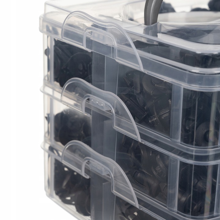 Zestaw Spinek Samochodowych Spinki do Auta Tapicerki Ściągacz Wyjmaki 626el