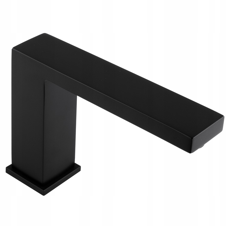 Bateria wannowa 3 otworowa stojąca czarna kran do wanny z prysznicem