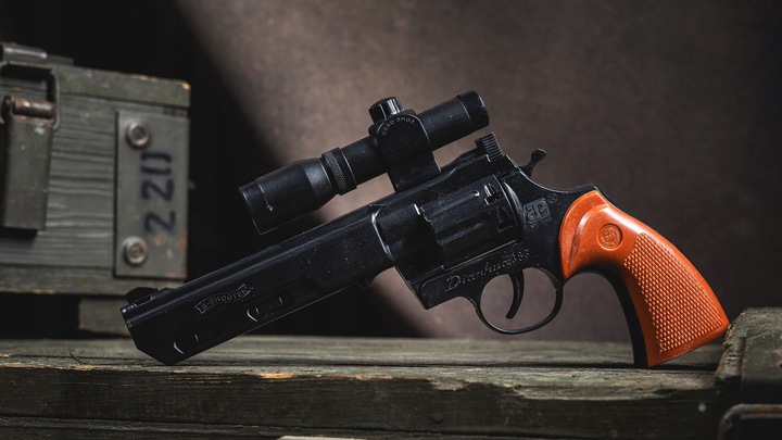 PISTOLET NA KAPISZONY SPŁONKĘ HUKOWY GRATIS SPŁONKA 24 x 72 1728 STRZAŁÓW