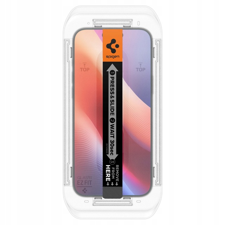 Szkło hartowane do iPhone 16 Pro, Spigen EZ Fit 2P, z aplikatorem, mocne