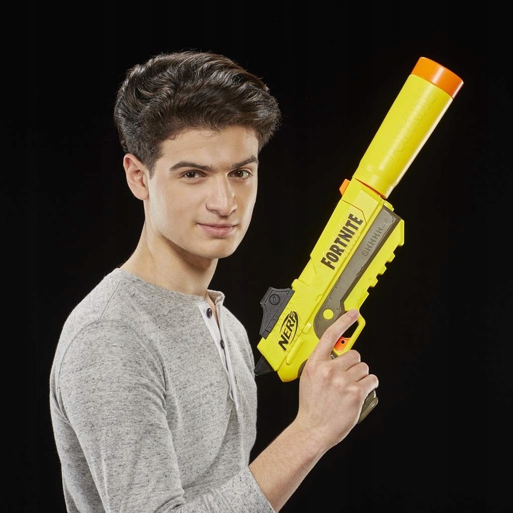 NERF FORTNITE SP-L + STRZAŁKI + OPASKA E6717