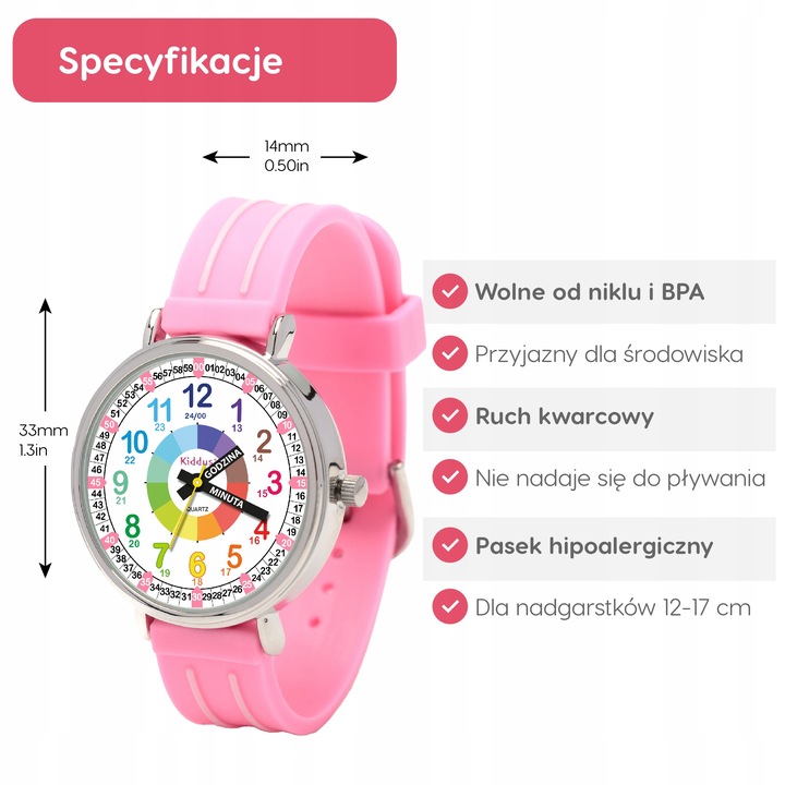 Kiddus Time Teacher Polish Pink