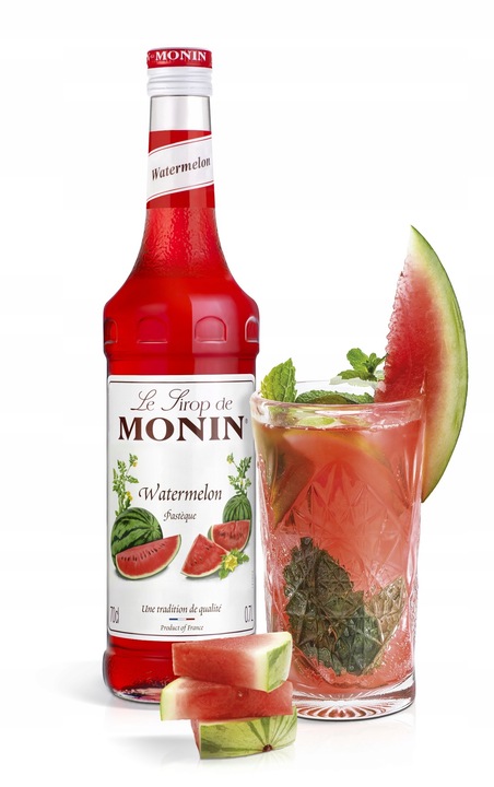 Monin Syrop barmański Arbuz 700 ml do lemoniady i koktajli