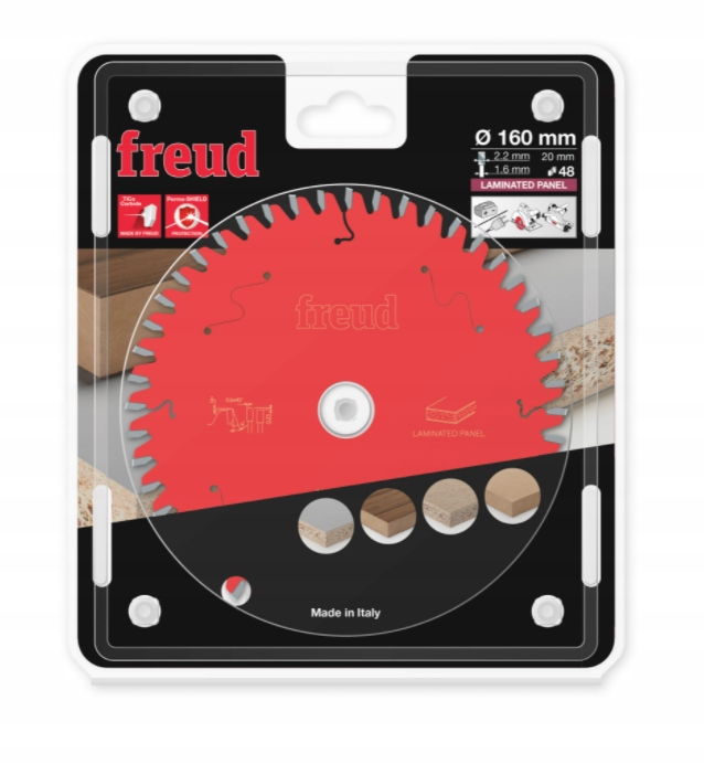 FREUD Piła HM do Laminatu 160x20x48Z -5° negatyw / do zagłębiarki