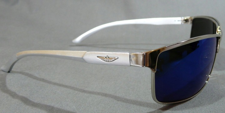 OKULARY MĘSKIE POLARYZACYJNE LUSTRZANKI PRIUS ETUI