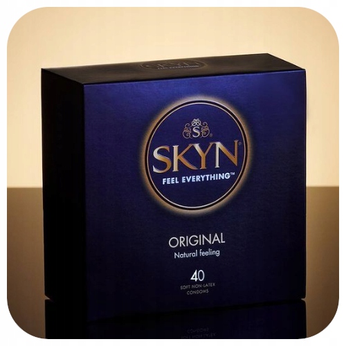 Prezerwatywy Unimil SKYN ORIGINAL klasyczne bez lateksu 40 szt.