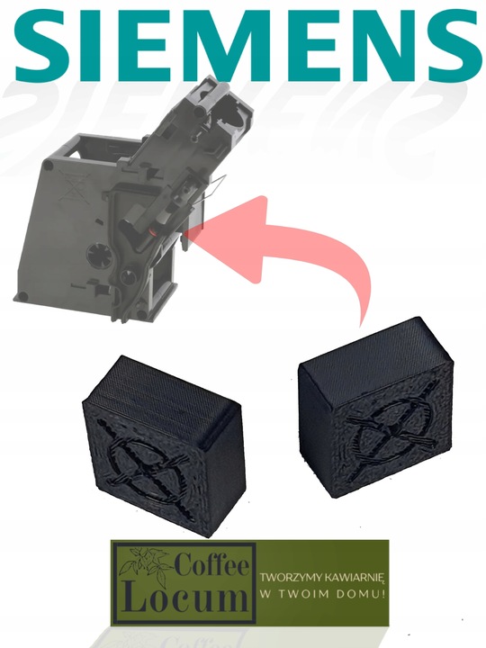 ślizgi zaparzacza kostki Siemens EQ.6 EQ.7 EQ.8 BOSCH VEROBAR