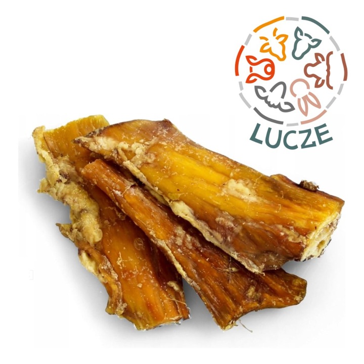 LUCZE - ŚCIĘGNA WOŁOWE KARKOWE - 500g - SUSZONE NATURALNE