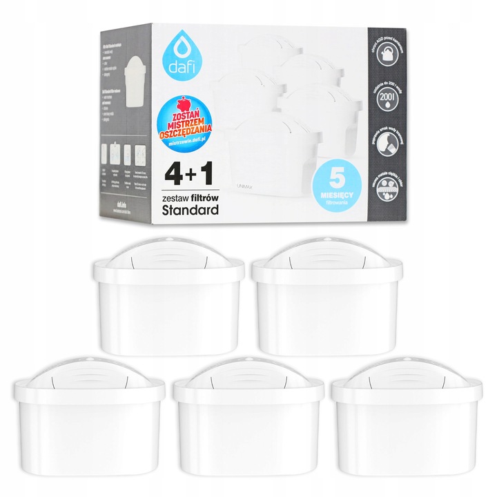 FILTR DAFI UNIMAX x5| WKŁAD FILTRUJĄCY do DZBANKA