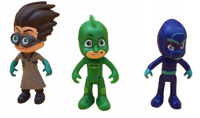 ZESTAW FIGUREK PJMASKS PIDŻAMERSI MIX 6 FIGUREK Z BAJKI DLA DZIECI ZABAWA