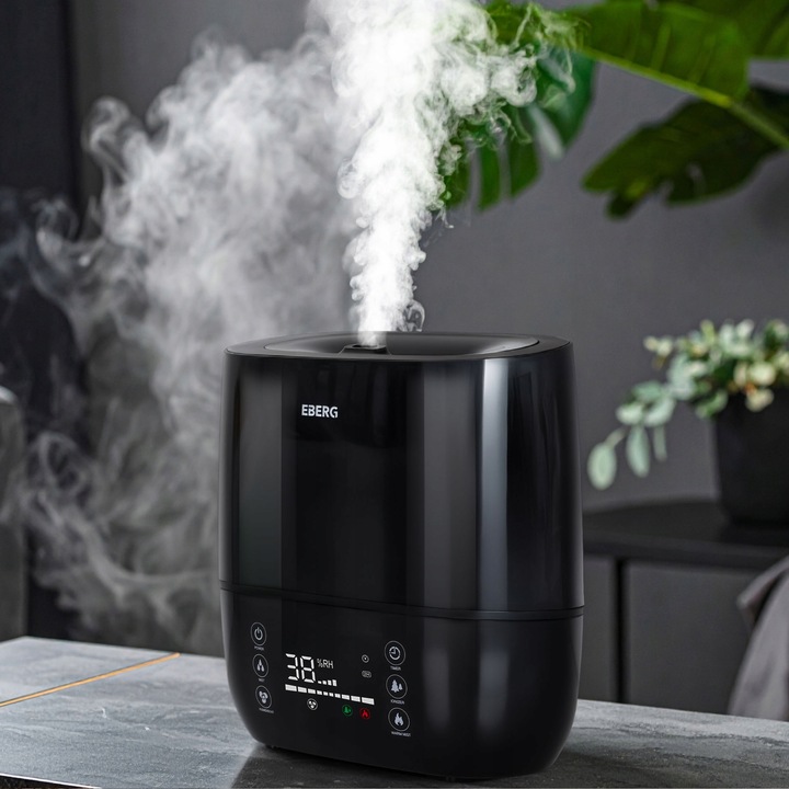 Nawilżacz powietrza EBERG HUMI aromaterapia jonizacja pilot 5w1 WiFi