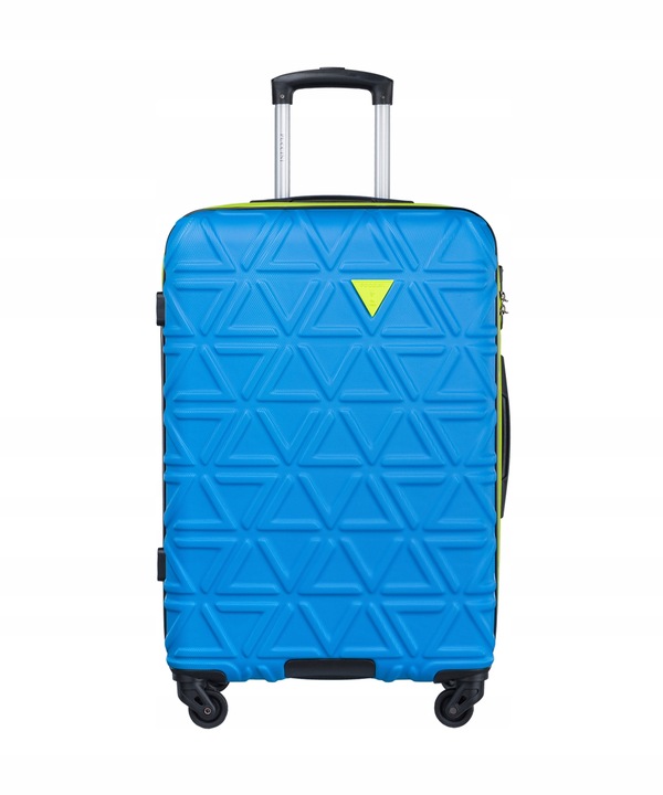 Walizka Średnia Podróżna Na Kółkach Twarda ABS PUCCINI Niebieska ABS018B 7