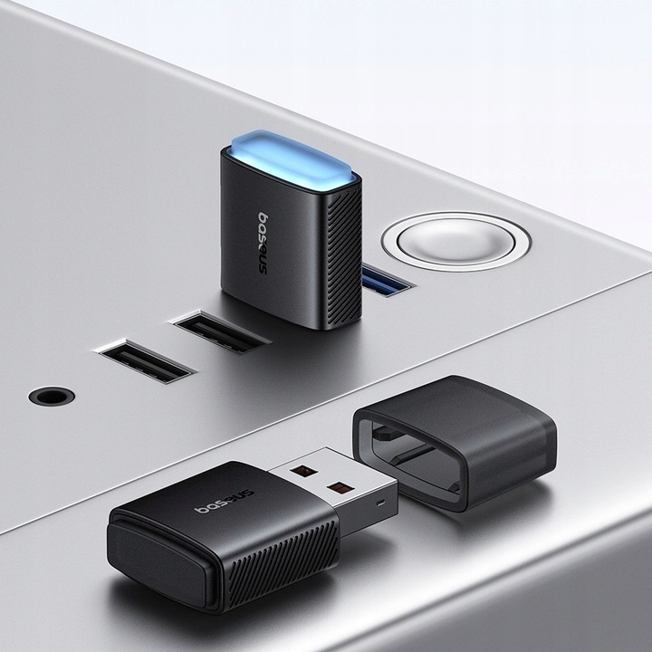 Karta sieciowa USB-A, Baseus 650Mb/s 5GHz, Ethernet, adapter, Karta LAN