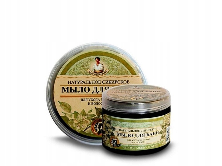 BABUSZKA AGAFIA MYDŁO SYBERYJSKIE CZARNE 500 ml