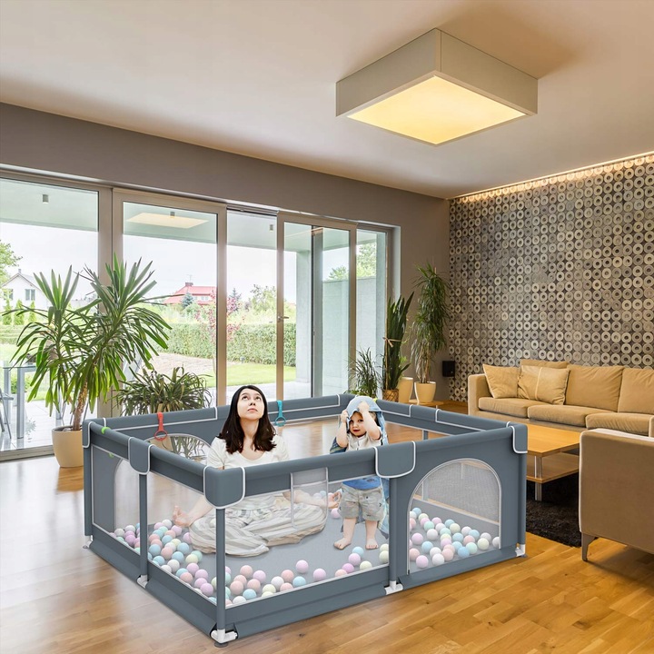 KOJEC Dla Dzieci SUCHY BASEN Plac Zabaw DZIECIĘCY 180x150 + PIŁECZKI