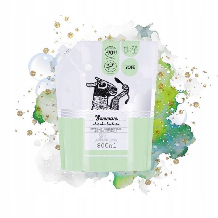 YOPE Żel pod prysznic Yunnan REFILL 800 ml